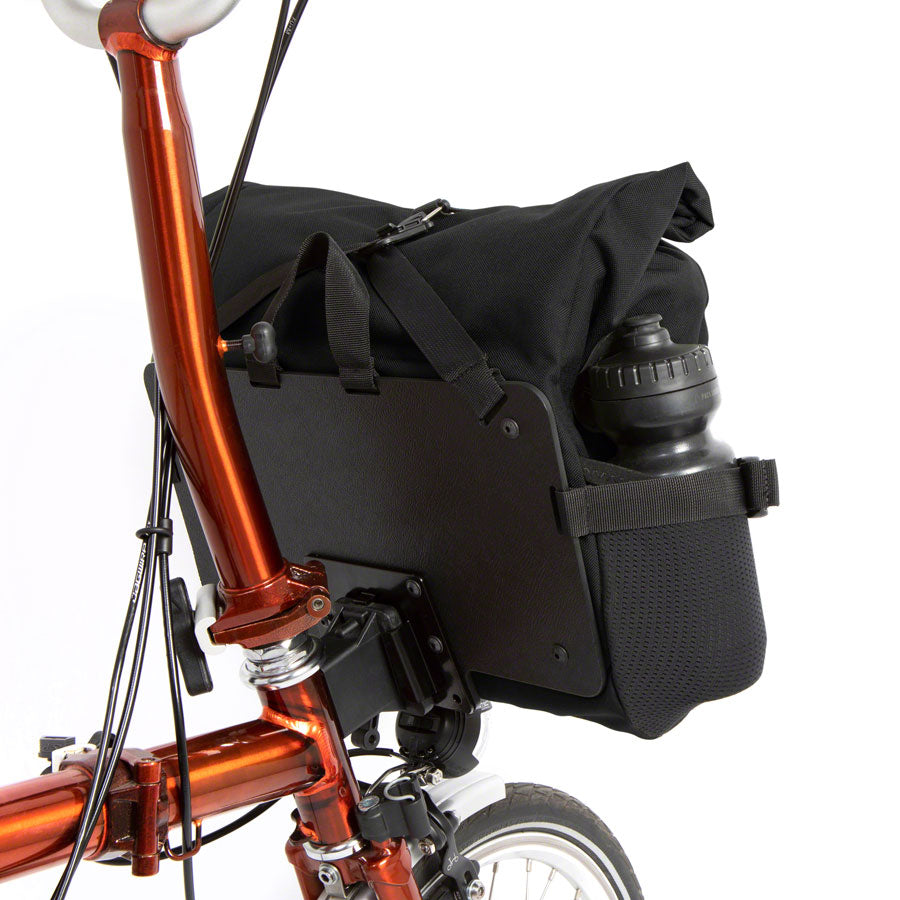 Restrap City Loader Handlebar Bag - Fits Brompton Mount 20L Black