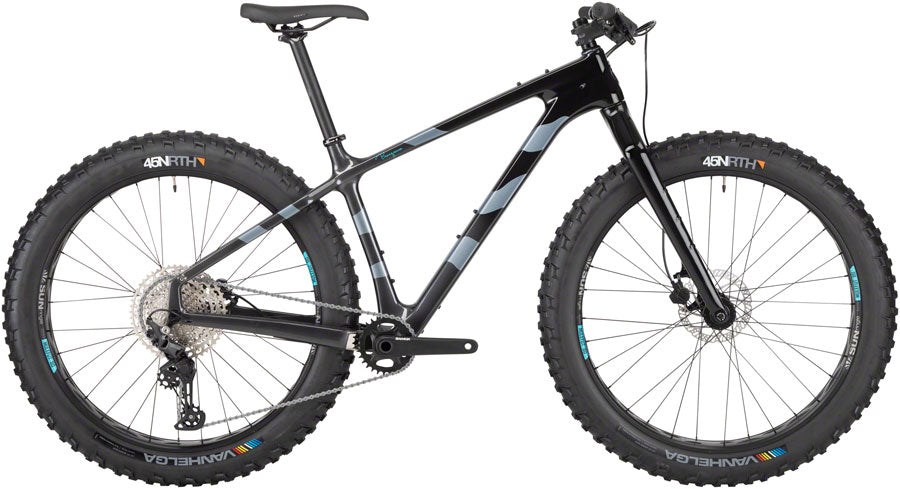 Salsa Beargrease Carbon Deore 11spd Fat Tire Bike - 27.5" Carbon BLK Fade X-Large