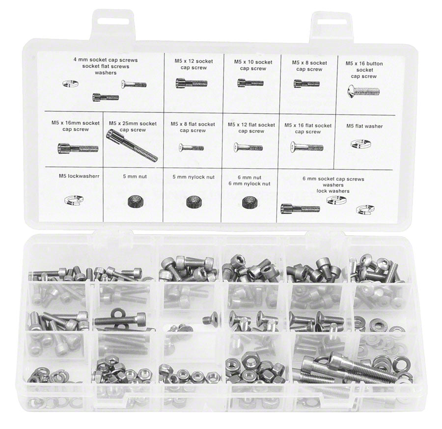 Wheels Manufacturing 456mm Fastener Kit - 218 Pieces of Stainless Steel Bolts Nuts Washers