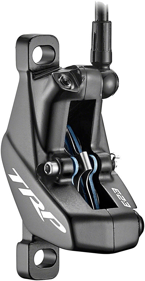 TRP Trail EVO Disc Brake and Lever - Rear Hydraulic Post Mount Black