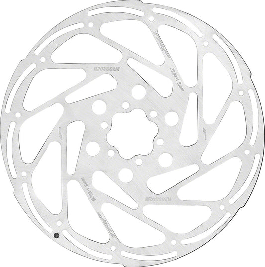 TRP R2 Disc Rotor - 203mm 6-Bolt 1.8mm Silver