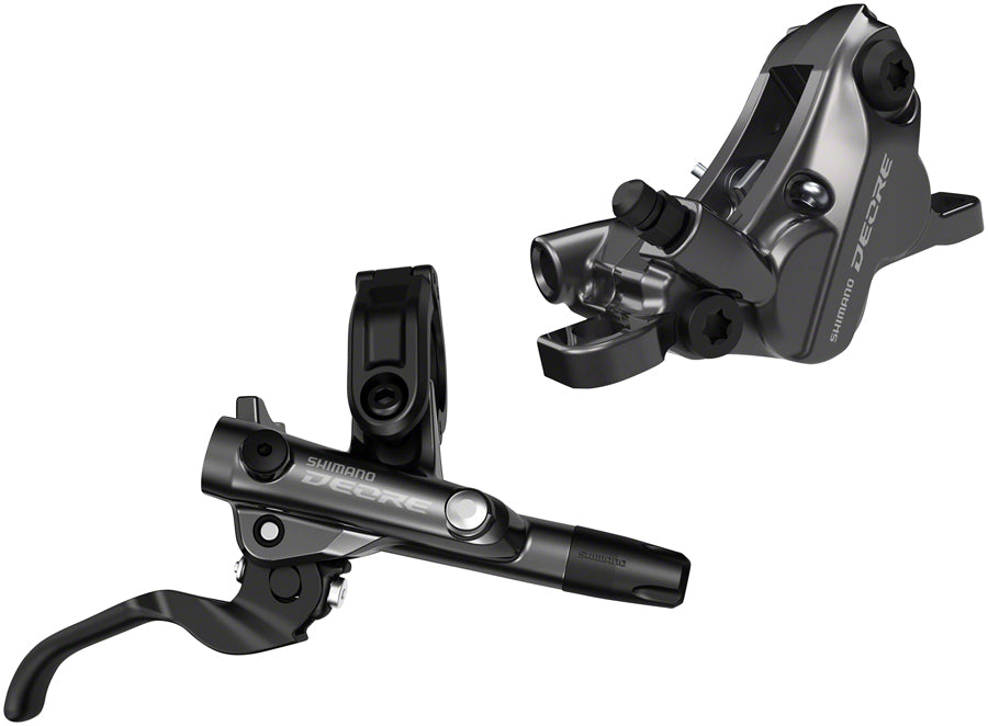 Shimano Deore BL-M6100/BR-M6120 Disc Brake Lever - Rear Hydraulic Resin Pads Gray
