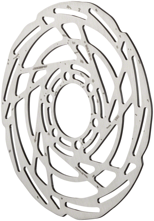 Jagwire Sport SR1 Disc Brake Rotor - 140mm 6-Bolt Silver