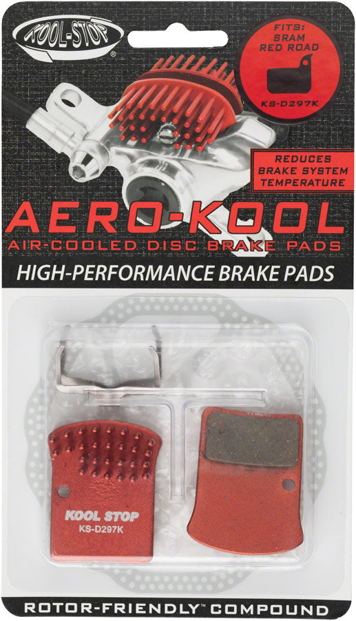 Kool-Stop Aero Kool Disc Brake Pads - For SRAM Road Organic