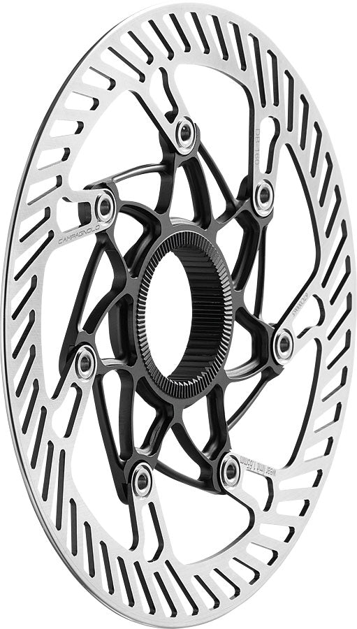 Campagnolo 03 Disc Brake Rotor - 160mm Center Lock Silver/Black