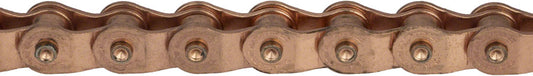 The Shadow Conspiracy Interlock V2 Chain - Single Speed 1/2" x 1/8" 98 Links Half Link Chain Copper