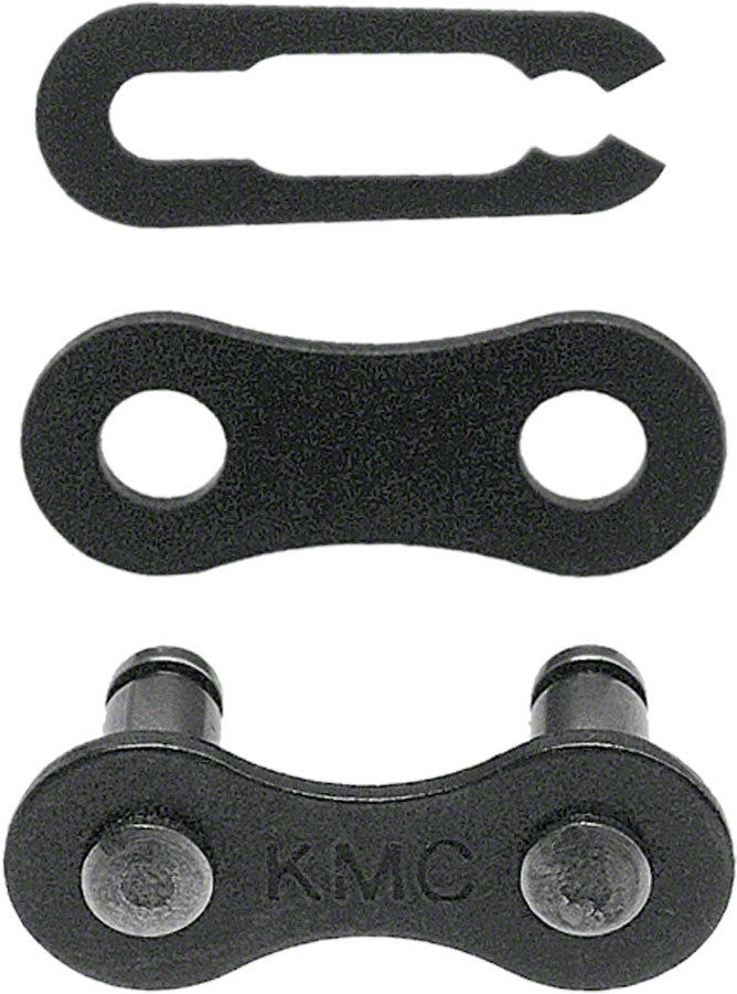 KMC Z410 Master Link - Single Speed 1/2" x 1/8" Black 25 Pairs