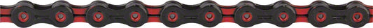 KMC DLC 11 Chain - 11-Speed 118 Links Black/Red