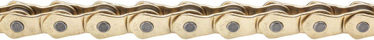KMC HL1 Narrow Chain - Single Speed 3/32" 100 Links Half Link Chain Gold