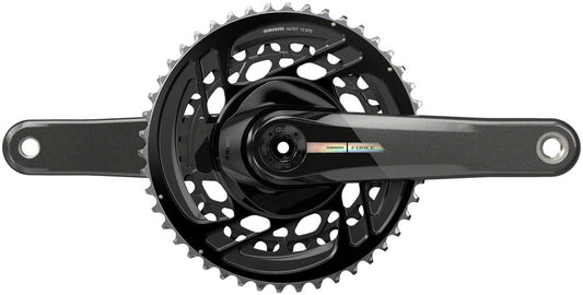 SRAM Force Crankset - 172.5mm 2x 12-Speed 46/33t Direct Mount DUB Spindle Interface Iridescent Gray D2