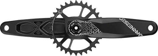TruVativ Descendant 6K Aluminum Eagle Boost Crankset - 170mm 12-Speed 32t Direct Mount DUB Spindle Interface BLK
