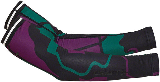 Craft ADV Bike Offroad Arm Warmer - Black/Multi X-Large/2X-Large
