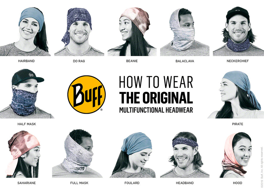 Buff Coolnet UV+ MultiFunctional Headwear - Azir One Size