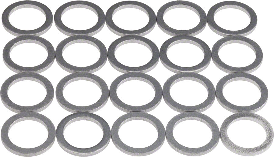 Wheels Manufacturing 1.2mm Aluminum Chainring Spacer Bag/20