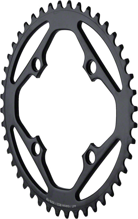 MSW Chainring - 44T 104mm BCD Outer Black