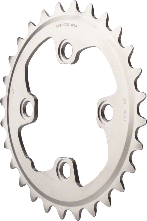Shimano XT M785 28t 64mm 10-Speed AJ-type Inner Chainring ...