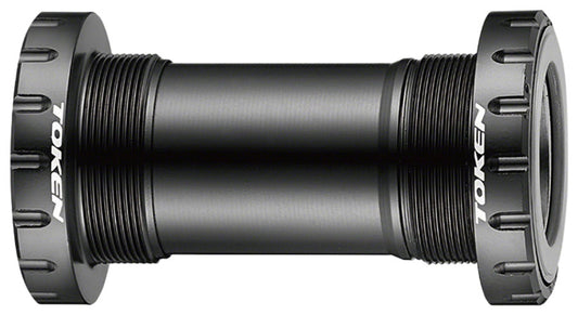 Token BB386BSA Threaded Bottom Bracket - English BB386 Black