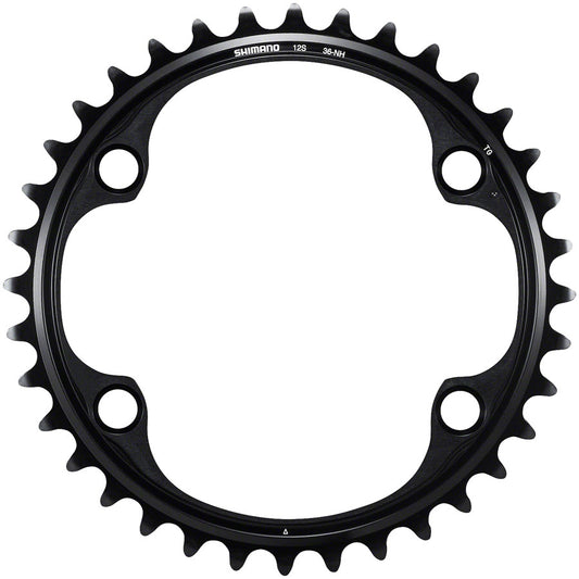 Shimano Dura-Ace FC-R9200 12-Speed Chainring - 36t Asymmetric 110 BCD BLK NH