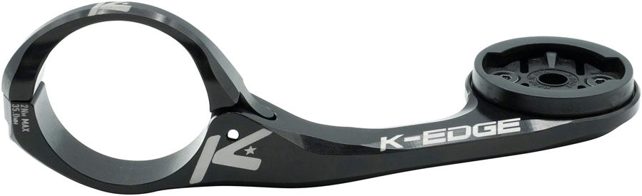K-EDGE Garmin MAX XL Computer Mount - 35.0mm Black Anodize