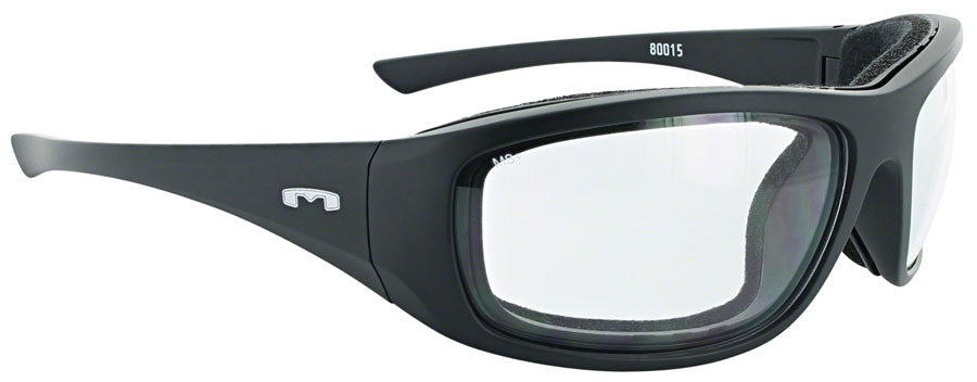 Mountain Shades Roadhenge Safety Glasses - Matte Black Clear Lens