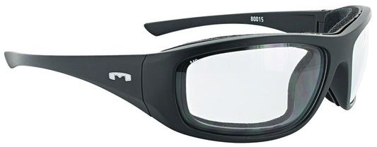 Mountain Shades Roadhenge Safety Glasses - Matte Black Clear Lens