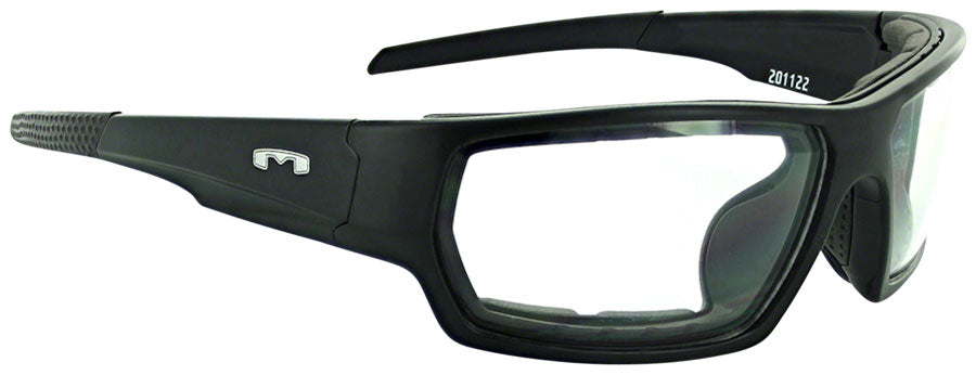 Mountain Shades Roscoe Safety Glasses - Matte Black Clear Lens