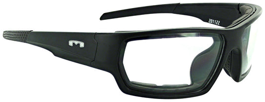 Mountain Shades Roscoe Safety Glasses - Matte Black Clear Lens