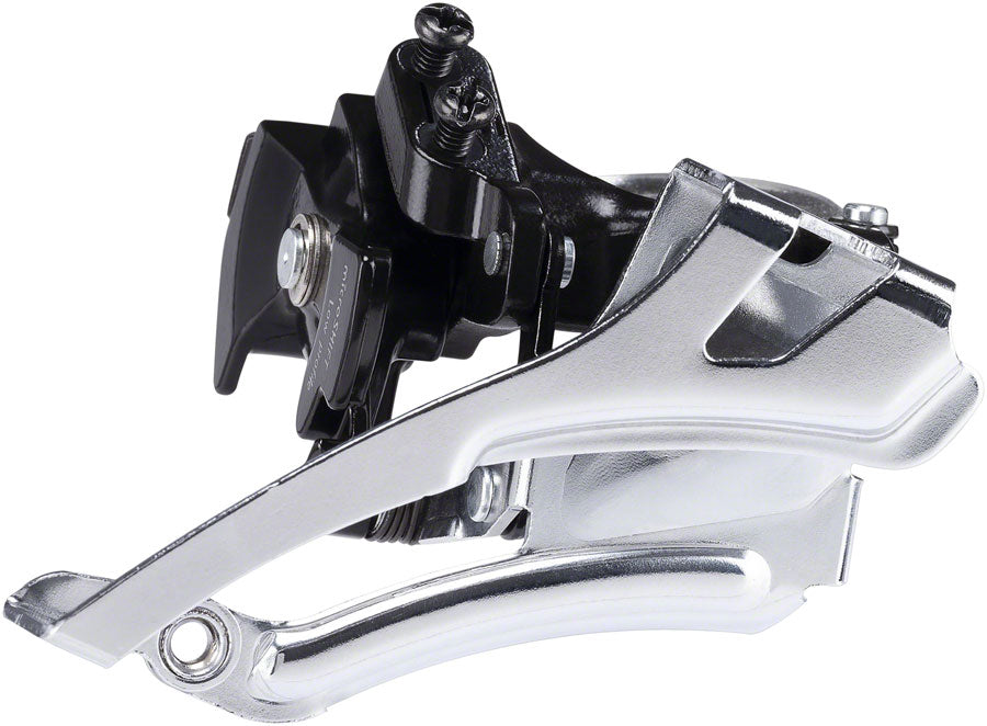 microSHIFT MarvoLT Front Derailleur - 8-Speed Double 38t Max Mid-Mount Band Clamp Shimano Compatible