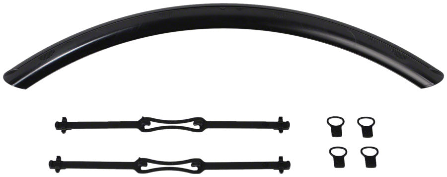 Ortlieb Quick-Rack Mudguard - 50mm Black