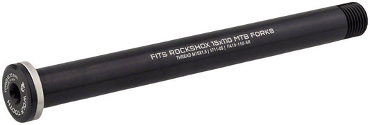 Wolf Tooth Front Thru Axle - RockShox 15 x 110mm Black
