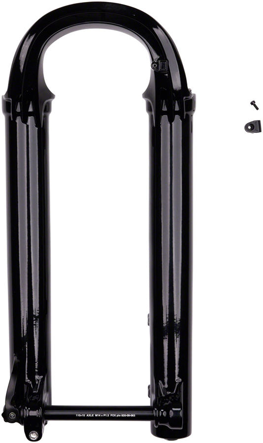 FOX Lower Leg Assembly - 2021 38 27.5in 180 MAX 15x110 QR Fox Shiny BLK F-S