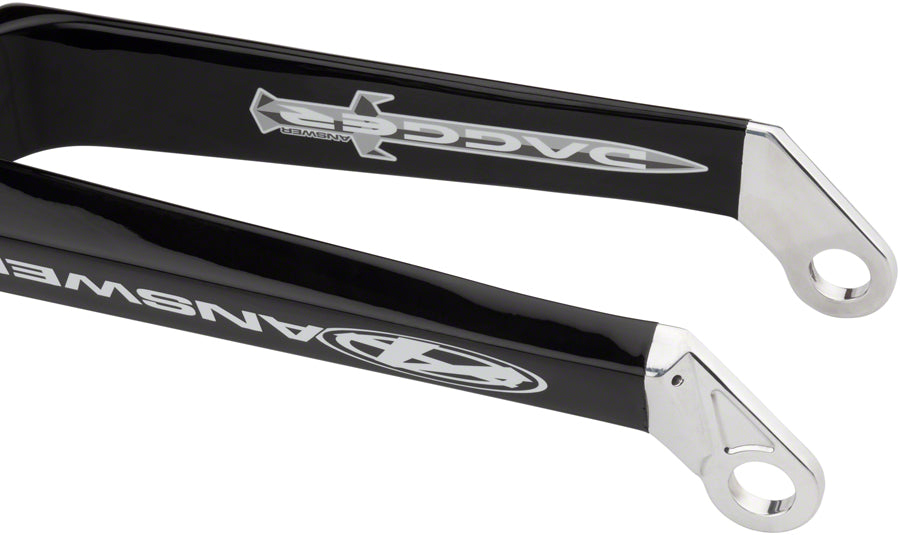 Answer BMX Dagger Pro Fork - 20" 20mm Dropout Tapered Black