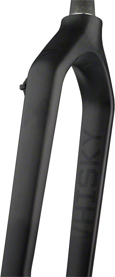 WHISKY No.9 Fat Fork - 15 x 150mm Thru-Axle 1.5" Tapered Carbon Steerer Post Mount Disc 51mm Offset Matte BLK