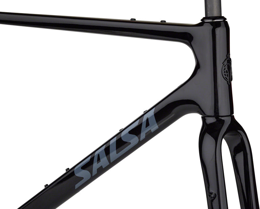 Salsa Warbird C Frameset - 700c Carbon Black 61cm