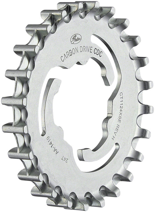 Gates Carbon Drive CDC CenterTrack Rear Sprocket for Enviolo - 24t Silver