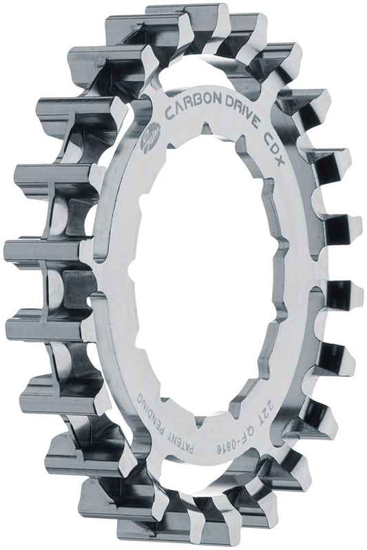 Gates Carbon Drive CDXEXP Centerlock Rear Sprocket - 22t Rohloff Splined Silver