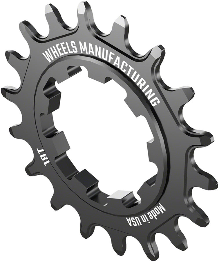 Wheels Manufacturing SOLO-SPEED Cog - 18t Fits SOLO-SPLINE SOLO-XD kits BLK