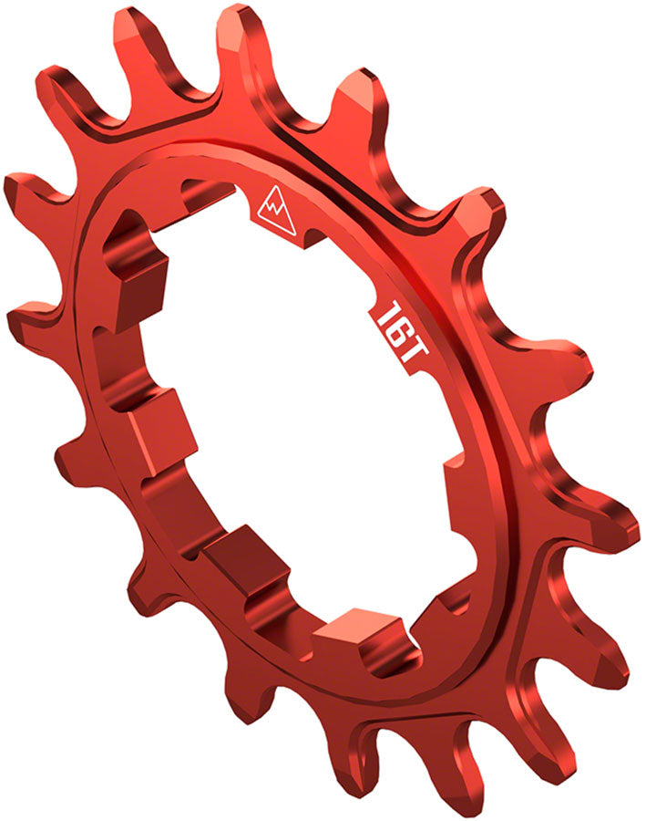 Wheels Manufacturing SOLO-SPEED Cog - 16t Fits SOLO-SPLINE SOLO-XD kits Red