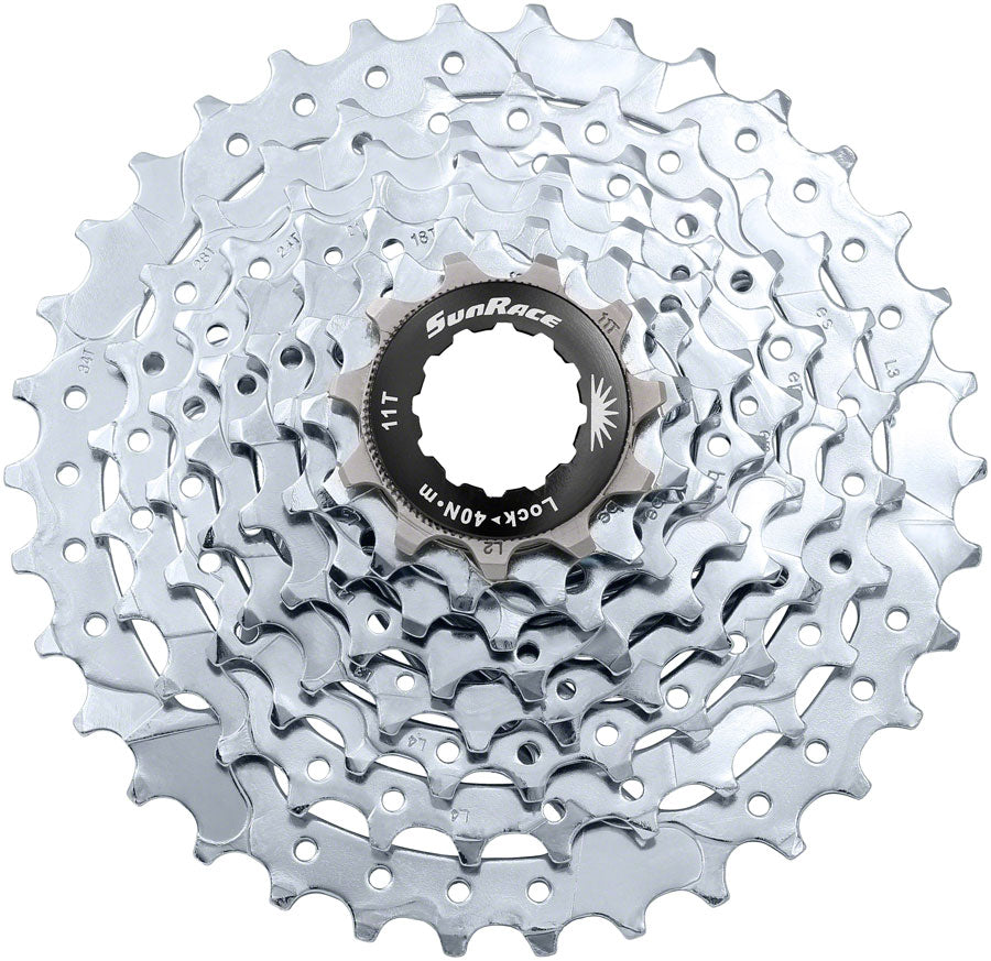 SunRace M55 Cassette - 8-Speed 11-32t Zinc