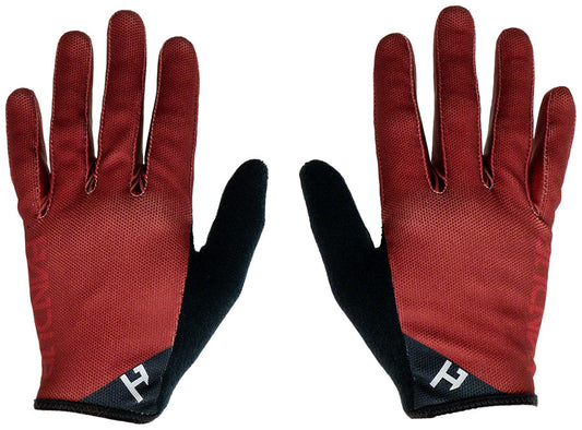 Handup Most Days Gloves - Maroon Full Finger Small