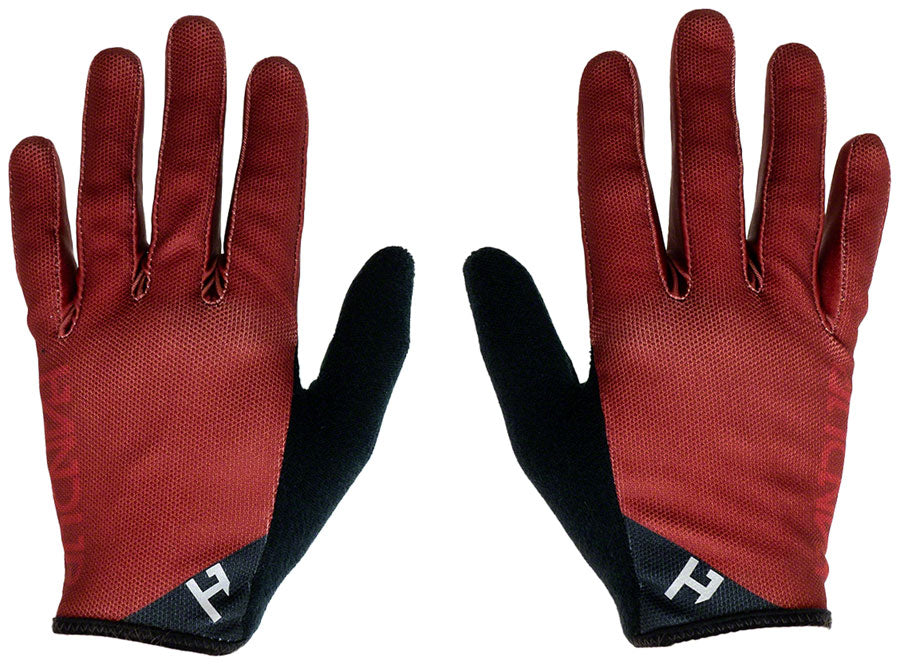 Handup Most Days Gloves - Maroon Full Finger Large