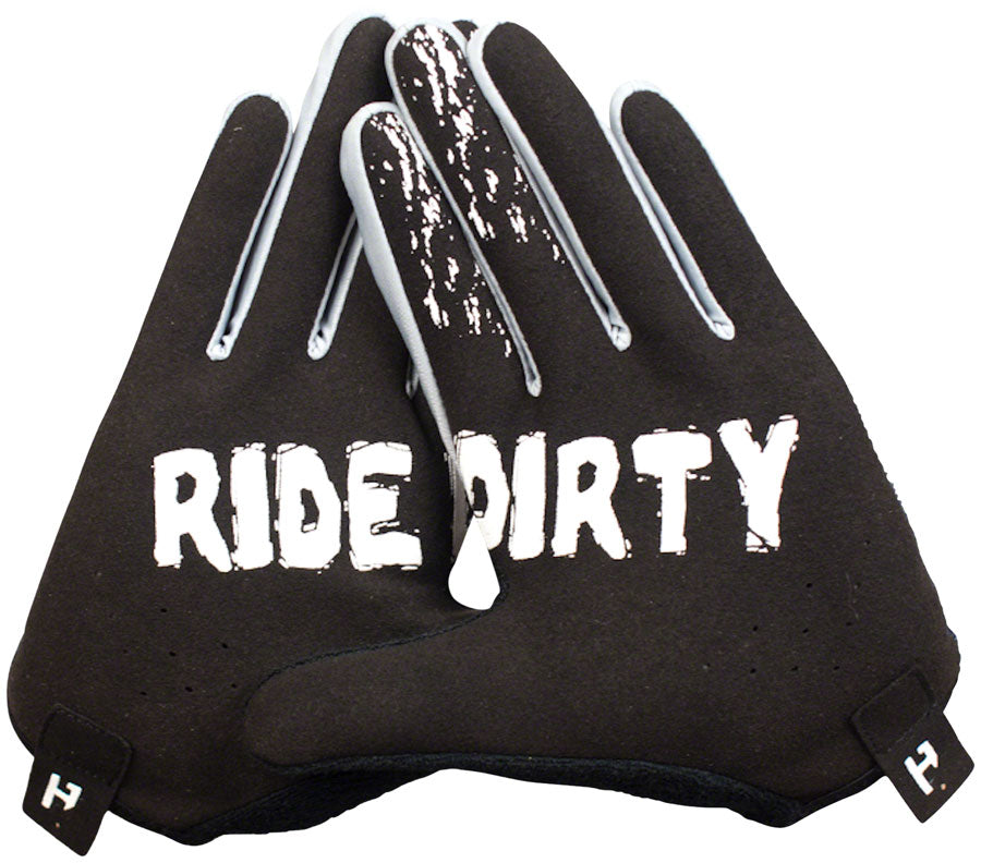 Handup Most Days Glove - Black/White Prizm Full Finger Small