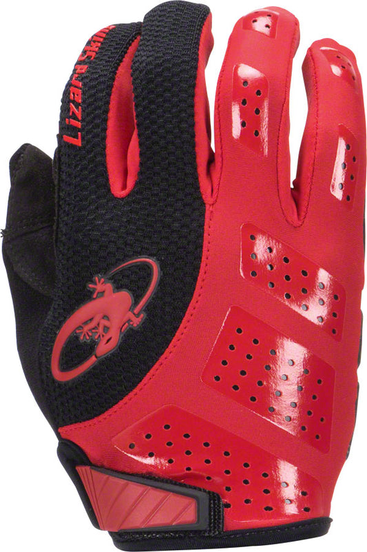 Lizard Skins Monitor SL Gel Gloves - Red/Black Full Finger Large