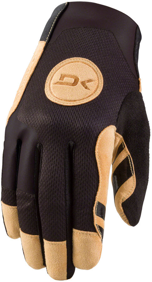 Dakine Covert Gloves - Black/Tan Full Finger Small