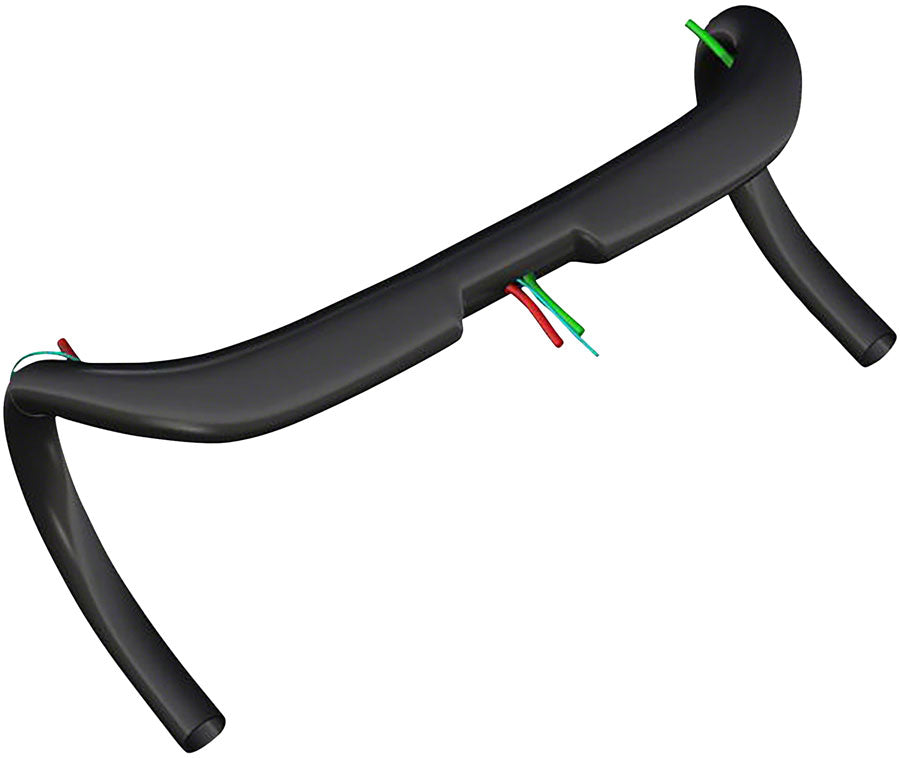 Deda Elementi Superzero DCR Drop Handlebar - Aluminum 44cm 31.7mm BLK Internal Cable Routing