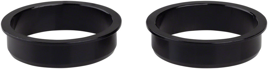 Problem Solver Headtube Reducer Reduces 37mm to 34mm 1-1/4" to 1-1/8" headset BLK