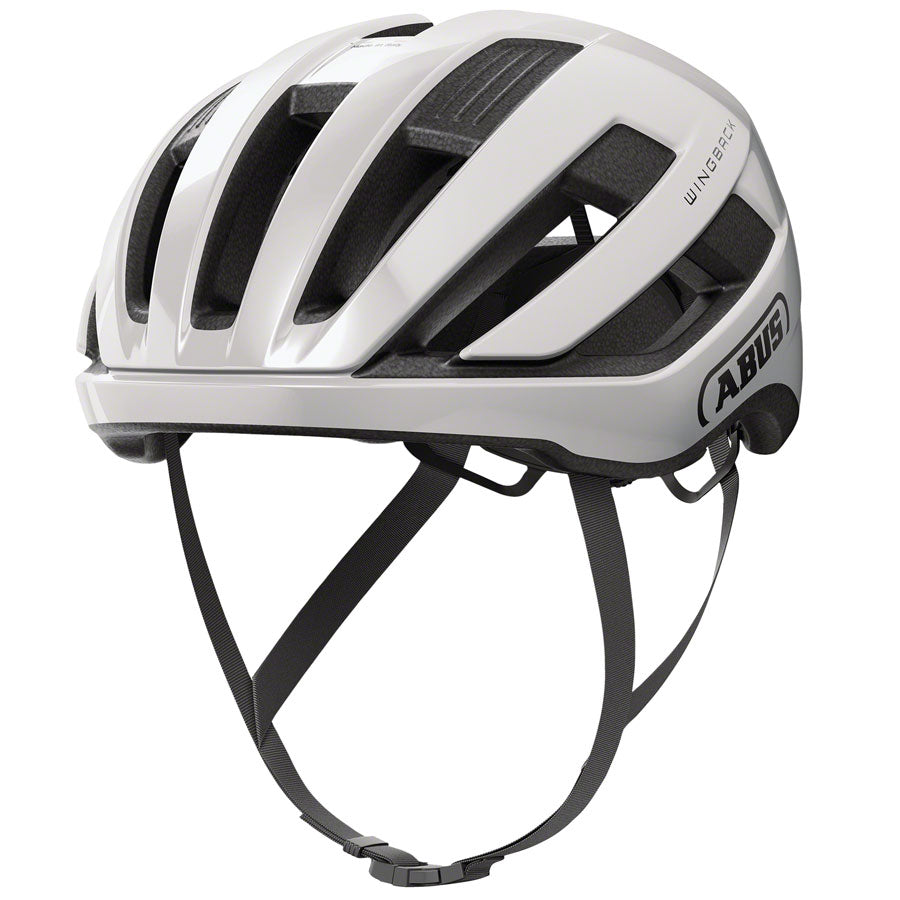 Abus Wingback Helmet - Shiny White Medium