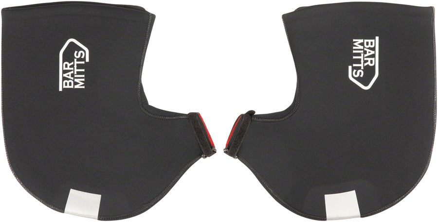 Bar Mitts Road Pogie Handlebar Mittens - Internally Routed Campy/SRAM/Newer Shimano No Zipper XL BLK
