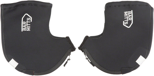 Bar Mitts Extreme Road Pogie Handlebar Mittens - Internally Routed Campy/SRAM/Newer Shimano No Zipper XL BLK