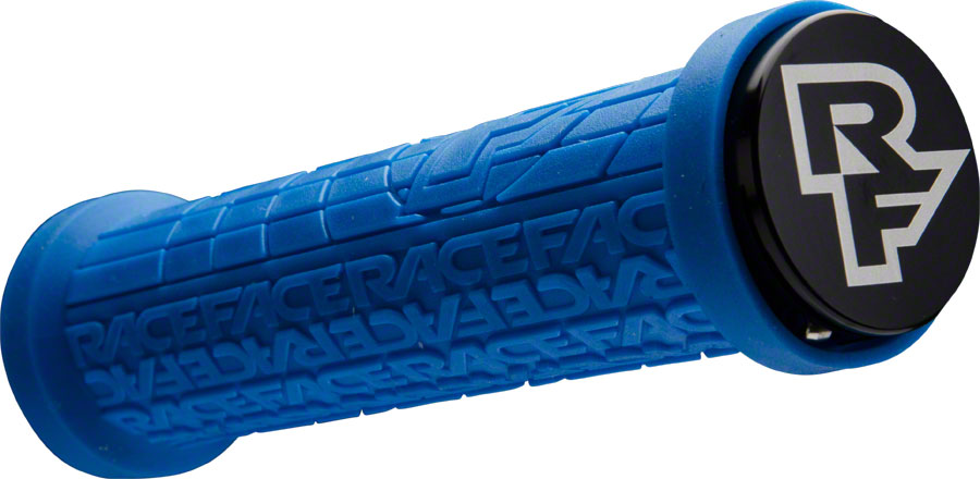 RaceFace Grippler Grips - Blue Lock-On 30mm